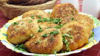 Рецепт Котлет из куриного фарша с сыром