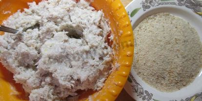 Шаг 8: котлет из сома нежные