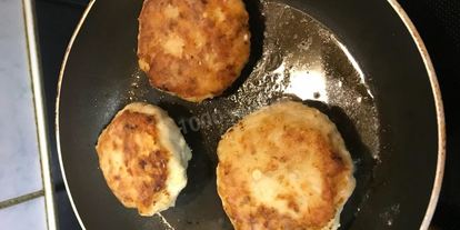 Шаг 6: котлет куриных с сыром и шампиньонами