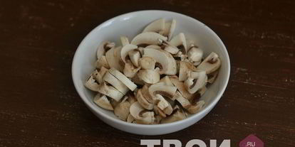 Шаг 1: котлет с грибами