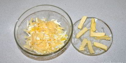 Шаг 1: котлет с начинкой в кляре