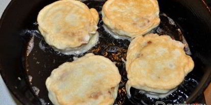 Шаг 7: котлет с начинкой в кляре