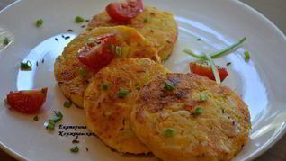 Рецепт Куриных котлет с овощами