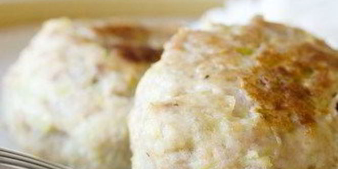 Рецепт куриных котлет с цукини