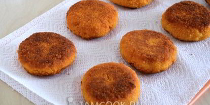 Шаг 8: морковных котлет с манкой