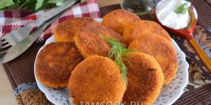 Шаг 9: морковных котлет с манкой