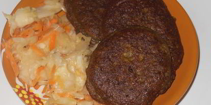 Шаг 9: печеночных котлет пышных