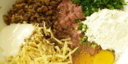 Шаг 2: печеночных котлет с грибами