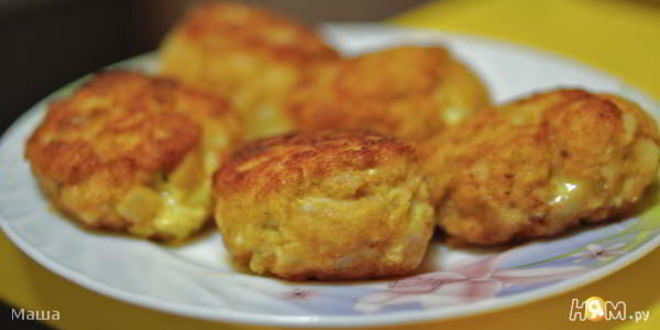 Рецепт рубленых котлет с сыром