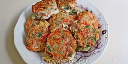 Шаг 7: рыбных котлет с укропом