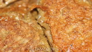 Рецепт Сочных котлет из говяжьей печени