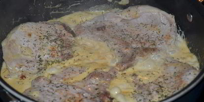 Шаг 2: свиных котлет с горчицея