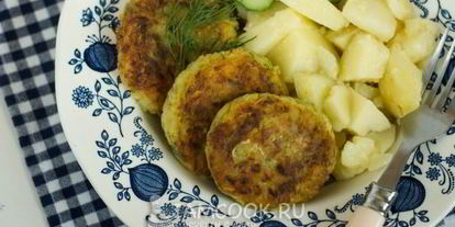 Шаг 10: вегетарианских котлеток из кабачка и риса