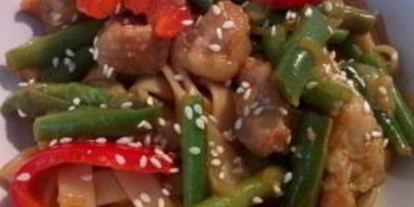 Шаг 7: лапши по-корейски со свининой