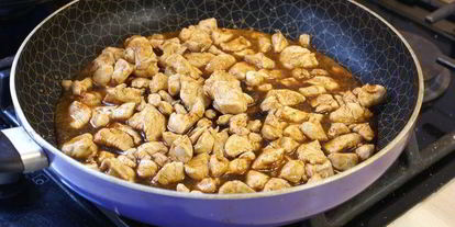 Шаг 4: лапши с овощами и курицей по-китайсков