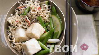 Рецепт Лапши с овощами