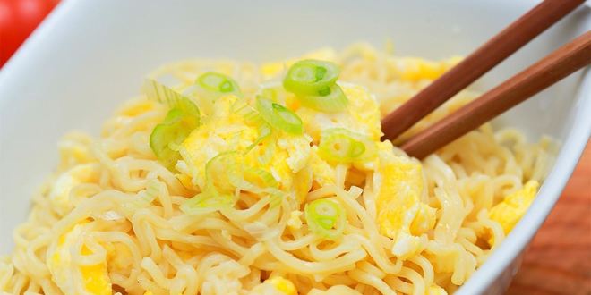 Рецепт лапши с яйцома