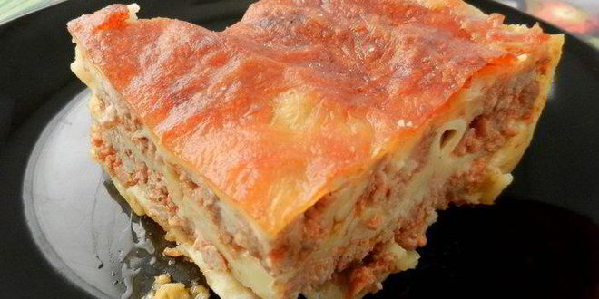 Рецепт Быстрой мясной многослойной лазанья с творогом