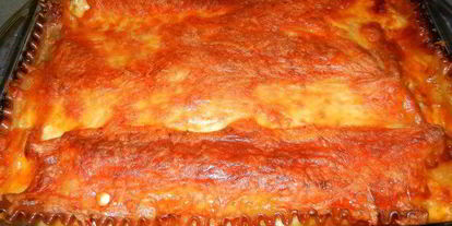 Шаг 12: быстрой мясной многослойной лазанья с творогом