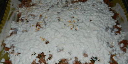 Шаг 8: быстрой мясной многослойной лазанья с творогом