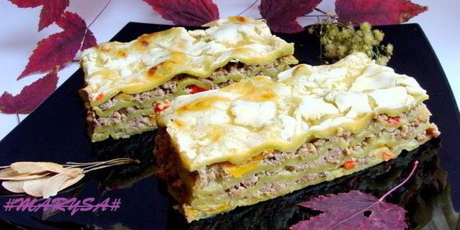 Рецепт домашней зеленой лазанья