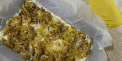 Шаг 5: грибной лазанья