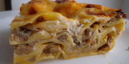 Шаг 10: грибной лазанья