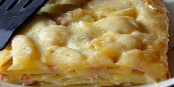 Рецепт Картофельной лазанья