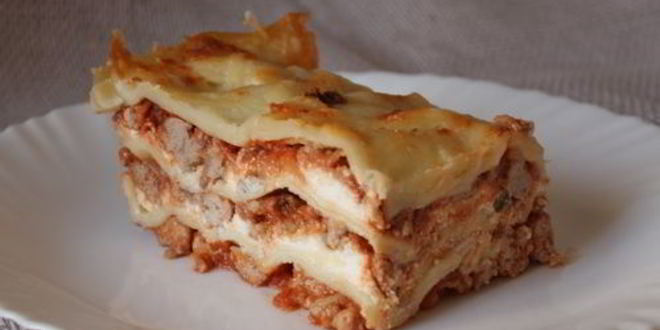 Рецепт лазаний без соуса бешамель