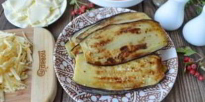 Шаг 3: лазаний из баклажанов с сыром