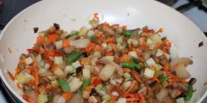 Шаг 1: лазаний из блинов