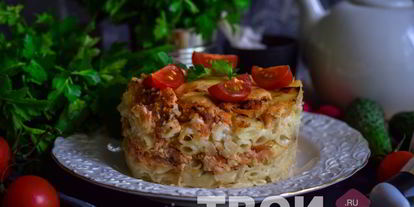 Шаг 11: лазаний из макарон