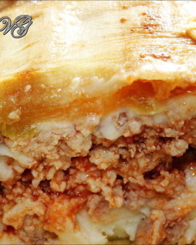 Рецепт лазаний кабачковая мясная