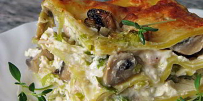 Рецепт лазаний карбонара