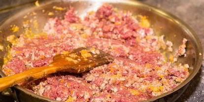 Шаг 2: лазаний мясная