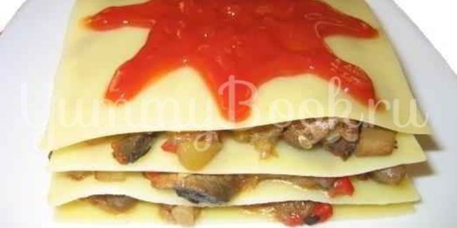 Рецепт лазаний овощная