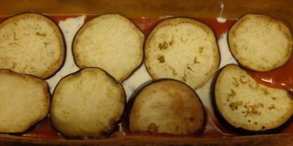 Шаг 4: лазаний с баклажанами, рикоттой и моцареллой