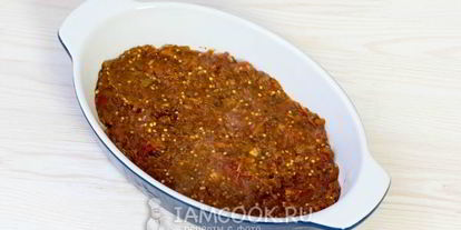 Шаг 15: лазаний с баклажанами