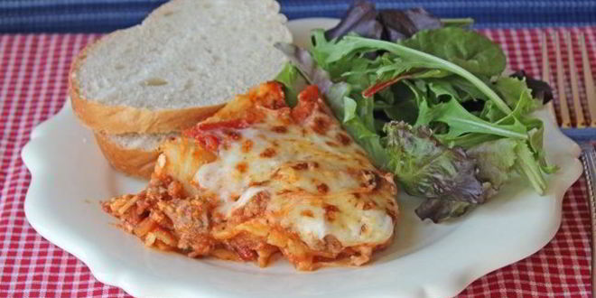 Рецепт лазаний с фаршем и творогом