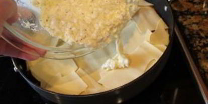 Шаг 7: лазаний с фаршем и творогом