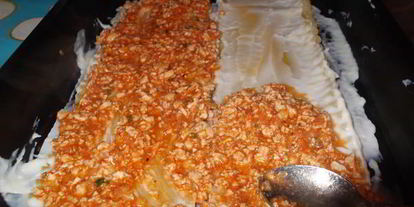 Шаг 7: лазаний с куриныма фаршема