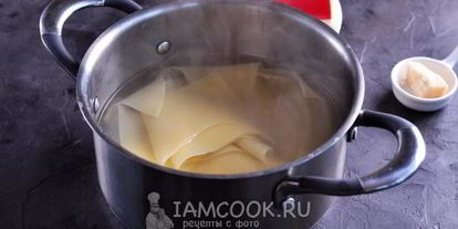 Шаг 6: лазаний с курицей