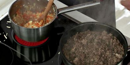 Шаг 1: лазаний с лавашом