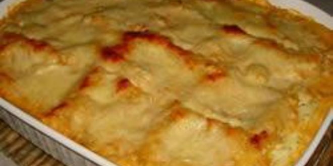 Рецепт лазаний с лососем