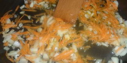 Шаг 1: лазаний с мясным фаршем и овощами