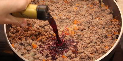 Шаг 2: лазаний с мясным соусом и томатами