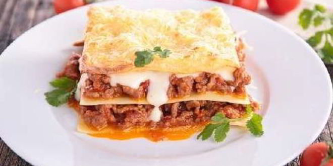 Рецепт лазаний с мясом