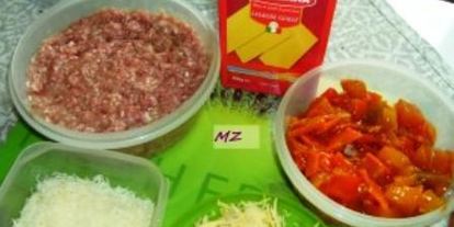 Шаг 1: лазаний с пастой zara