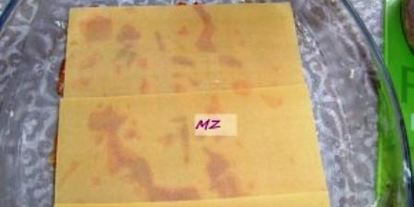 Шаг 4: лазаний с пастой zara