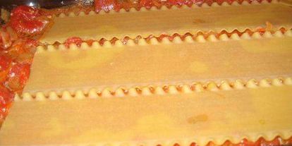 Шаг 46: лазаний с сыром